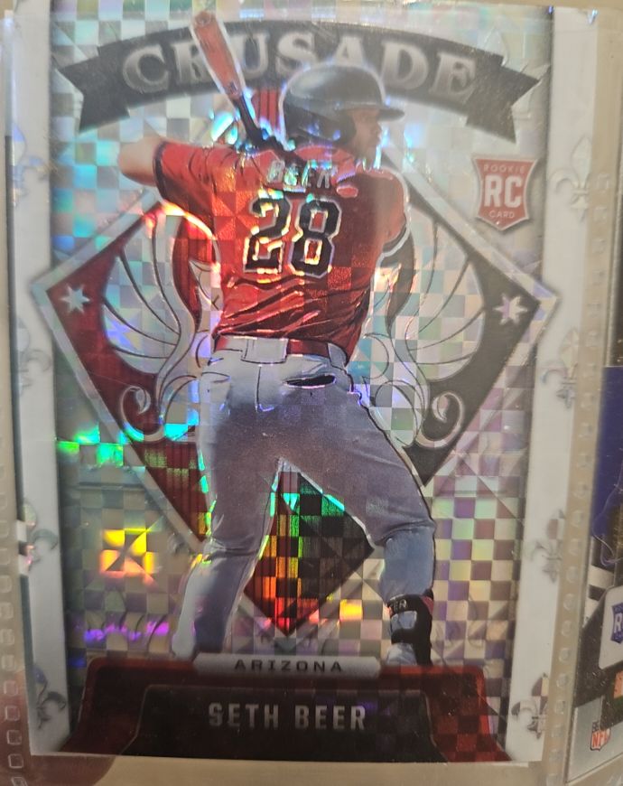 2022 Panini Chronicles Crusade #17 Seth Beer — front