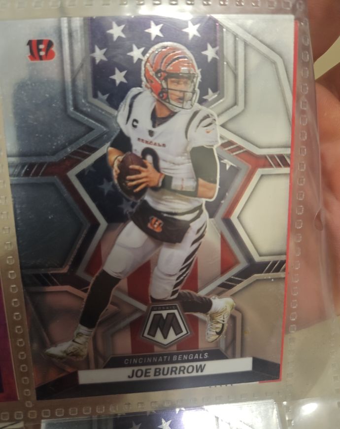 2022 Panini Mosaic National Pride #255 Joe Burrow — front
