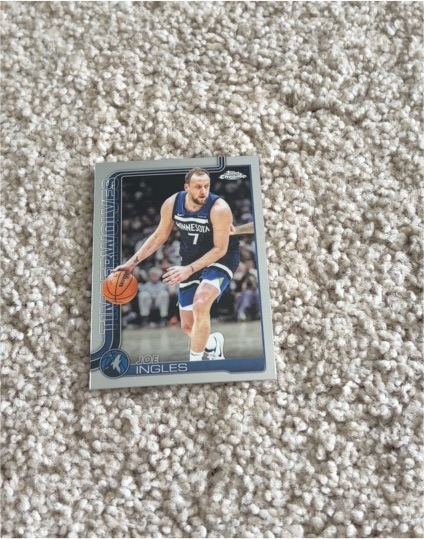 2025-26 Topps Chrome Basketball #142 Joe Ingles — front