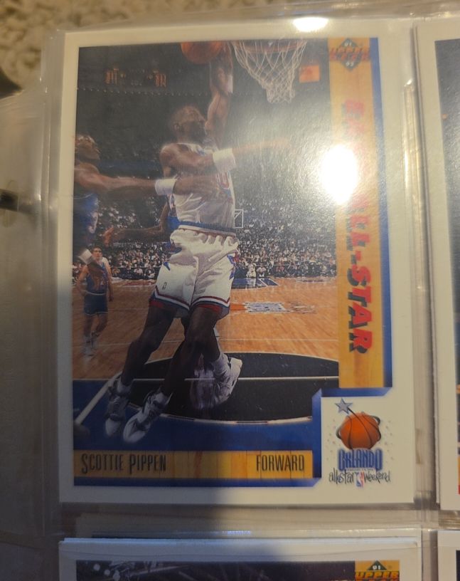 1991-92 Upper Deck #453 Scottie Pippen NBA All-Star — front