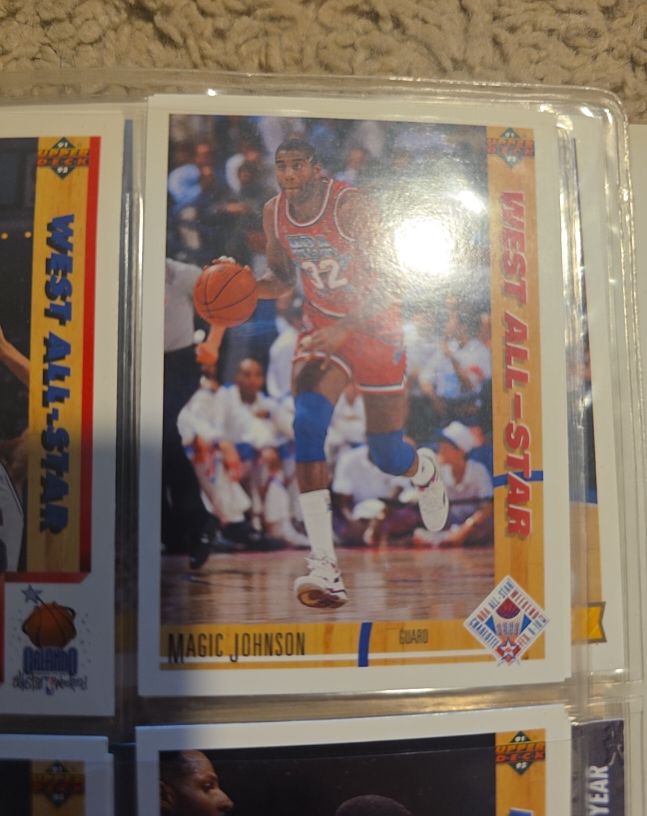 1991-92 Upper Deck #57 Magic Johnson — front