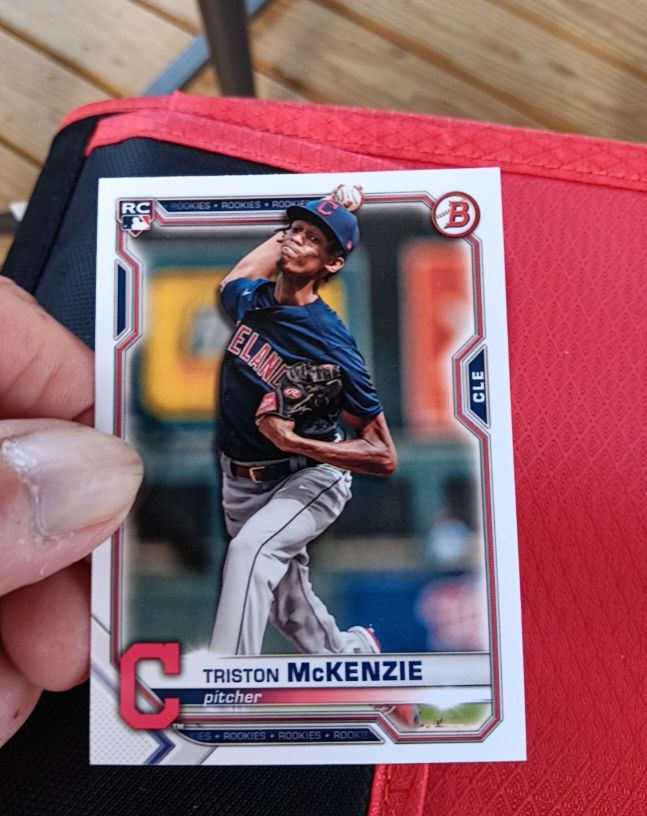 2021 Bowman #79 Triston McKenzie — front
