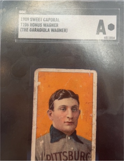 1909 Sweet Caporal T206 Honus Wagner — front