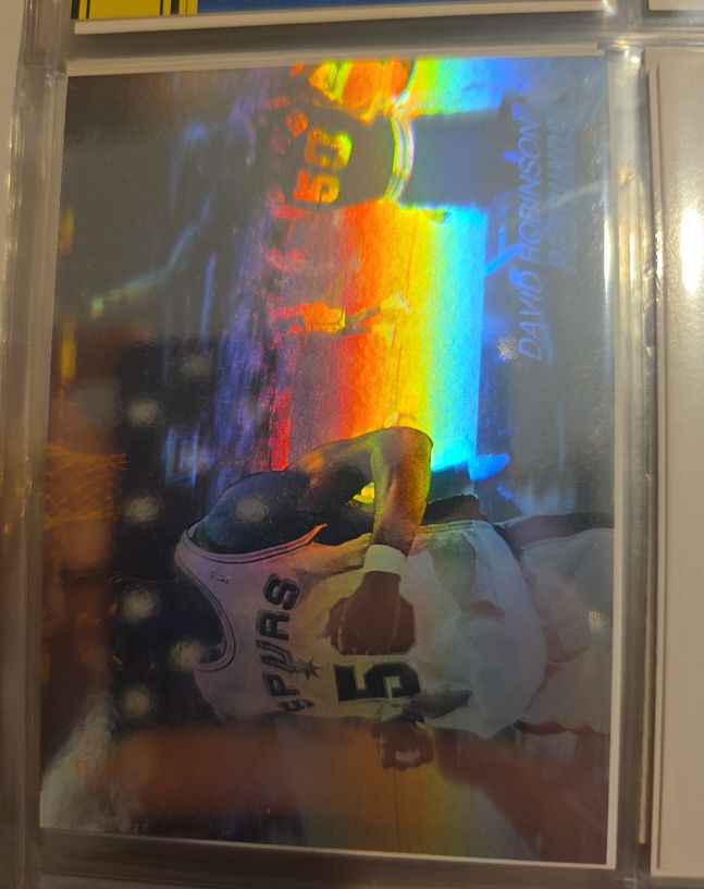 1991-92 Upper Deck #AW6 David Robinson Award Winner Holograms San Antonio Spurs — front