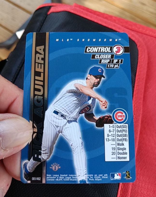 2000 MLB Showdown #081 Rick Aguilera — front