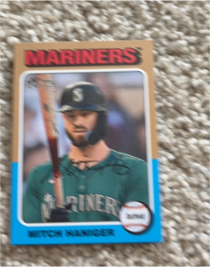 2024 Topps Heritage High Number #583 Mitch Haniger — front
