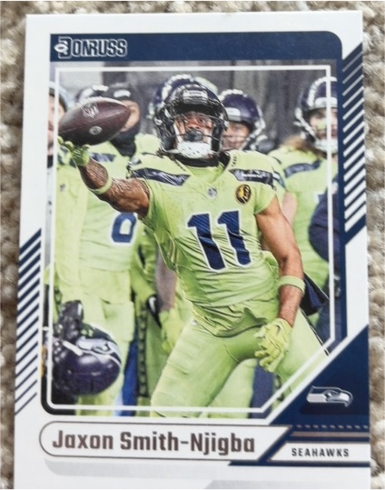 2024 Panini Donruss #16 Jaxon Smith-Njigba Seattle Seahawks — front