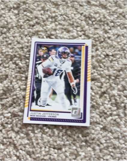 2024 Donruss #242 Justin Jefferson — front