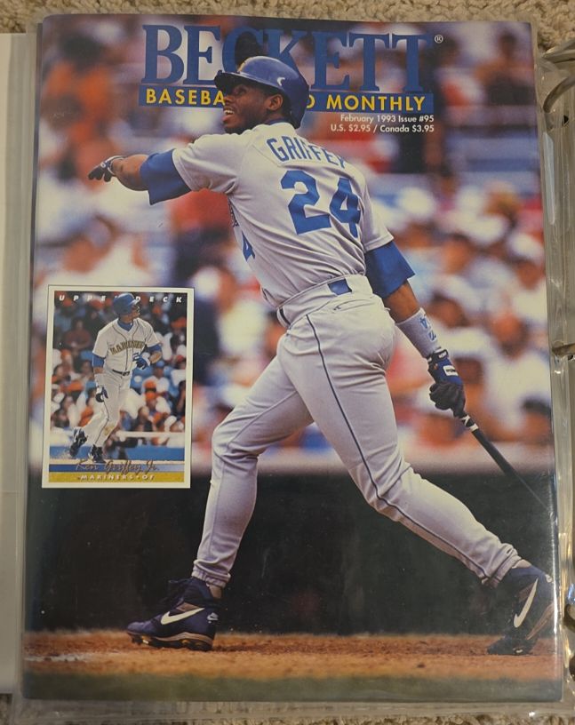 1993 Beckett Baseball Card Monthly #95 Ken Griffey Jr — front