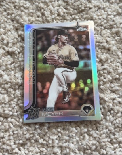 2025 Topps Chrome Update #USC183 Max Meyer — front