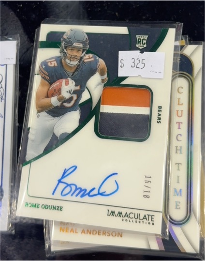 2024 Panini Immaculate Collection #16 Rome Odunze — front