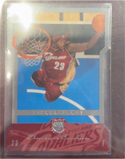 2004-05 Fleer Skybox Limited Edition #19 LeBron James — front