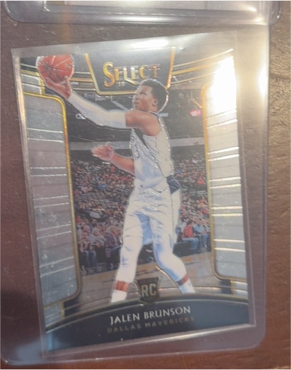 2018-19 Panini Select #8 Jalen Brunson Rookie Card — front