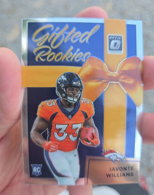 2021 Donruss Optic Gifted Rookies #GR-15 Javonte Williams — front