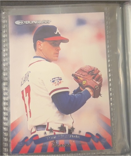 1998 Donruss #5 Tom Glavine — front
