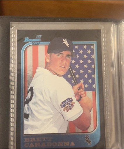 1997 Bowman #425 Brett Caradonna — front