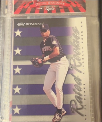1998 Donruss Rated Rookies #2 Neifi Perez — front