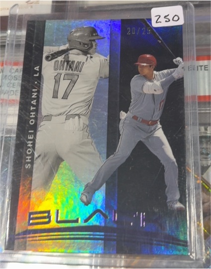 2021 Panini Chronicles Black #10 Shohei Ohtani — front