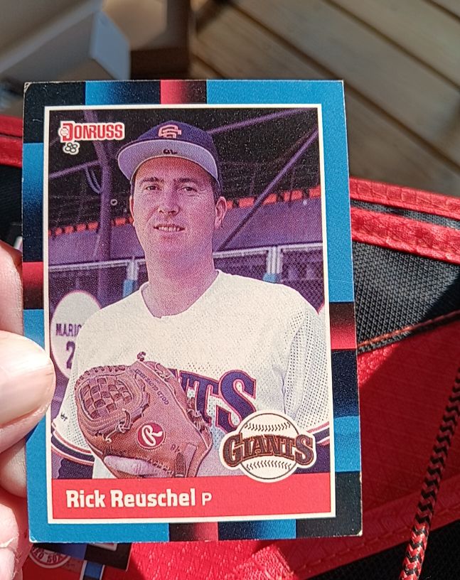 1988 Donruss #613 Rick Reuschel — front
