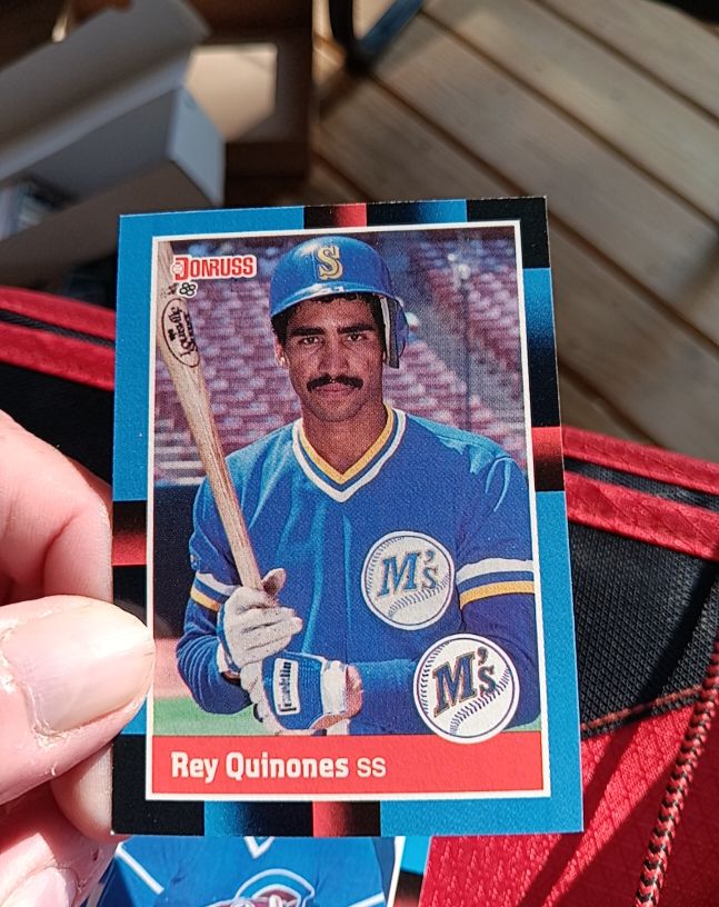 1988 Donruss #198 Rey Quinones — front