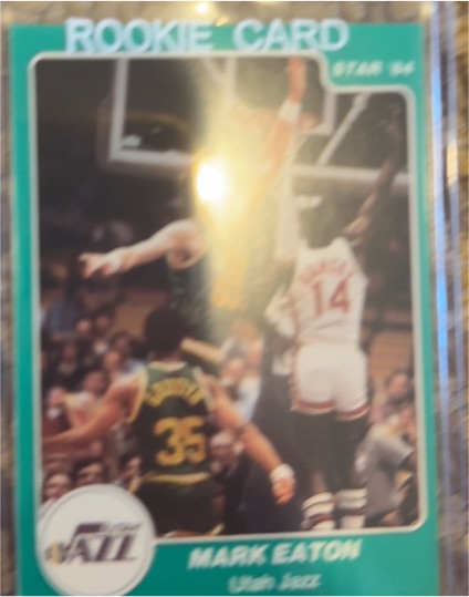 1983-84 Star #138 Mark Eaton — front