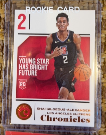 2018-19 Panini Chronicles #89 Shai Gilgeous-Alexander — front