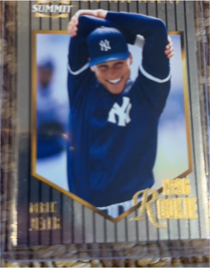 1996 Pinnacle Summit #171 Derek Jeter — front