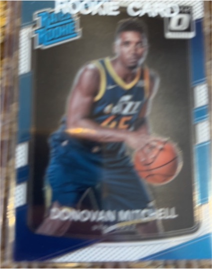 2017-18 Panini Donruss Optic #188 Donovan Mitchell — front