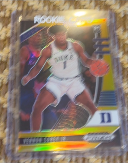 2020-21 Panini Prizm Draft Picks #67 Vernon Carey Jr. — front