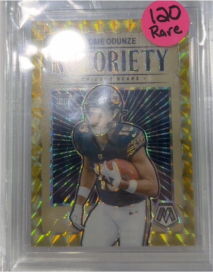 2024 Panini Mosaic Notoriety #23 Rome Odunze — front