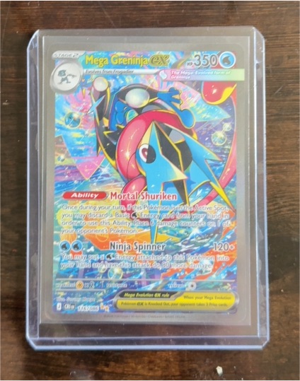 2016 Pokémon Mega Greninja EX #116 — front