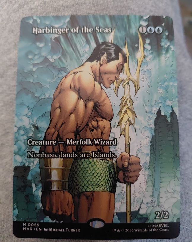 2026 Marvel Universe Eternal #M 0055 Harbinger of the Seas — front