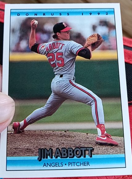 1992 Donruss #130 Jim Abbott — front