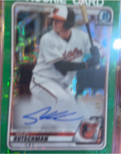 2020 Bowman Chrome #BCP50 Adley Rutschman — front