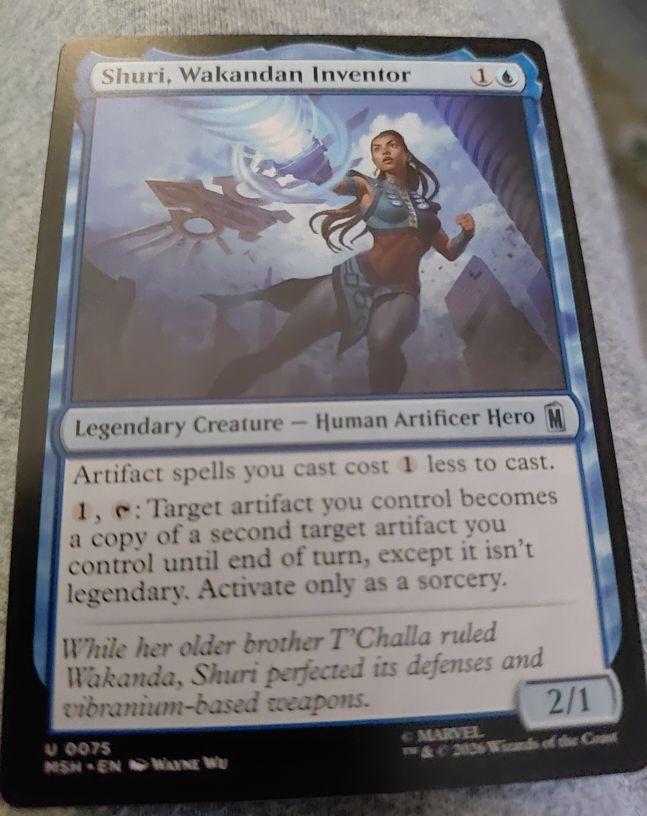 2023 Marvel Super Heroes #75 Shuri, Wakandan Inventor — front