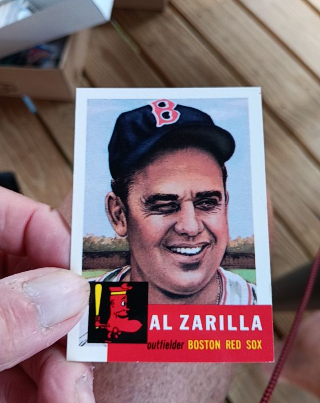 1991 Topps Archives 1953 Reprint #181 Al Zarilla — front