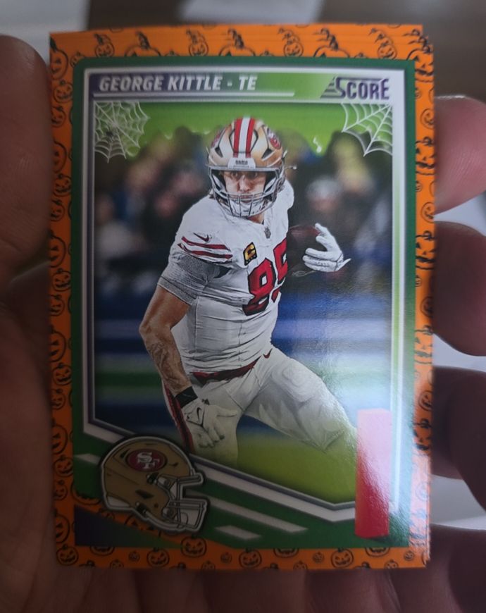 2025 Panini Score A Treat #168 George Kittle — front