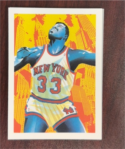 1990-91 Hoops #372 Patrick Ewing — front