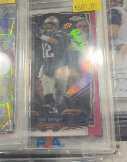 2014 Topps Chrome #62 Tom Brady — front