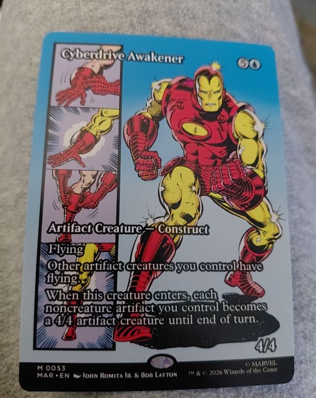 2026 Magic: The Gathering #53 Cyberdrive Awakener — front