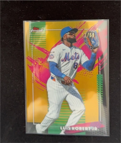 2026 Topps Finest #204 Luis Robert Jr. — front