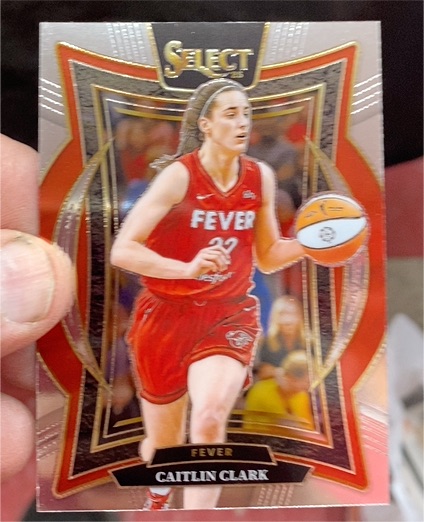2025 Panini Select WNBA #41 Caitlin Clark — front