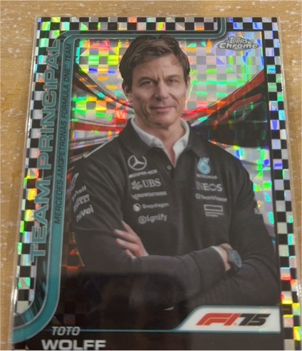 2025 Topps Chrome Formula 1 #195 Toto Wolff — front