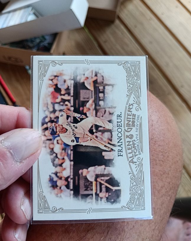 2012 Topps Allen & Ginter Mini #162 Jeff Francoeur — front