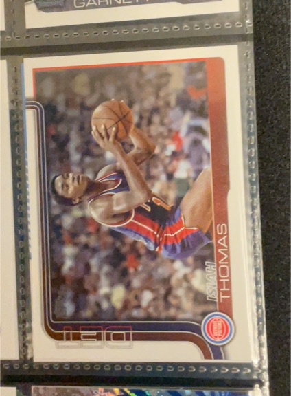 2025 Topps Basketball #269 Isiah Thomas — front