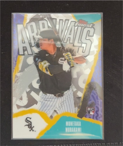 2026 Topps Finest Arrivals #A-28 Munetaka Murakami — front