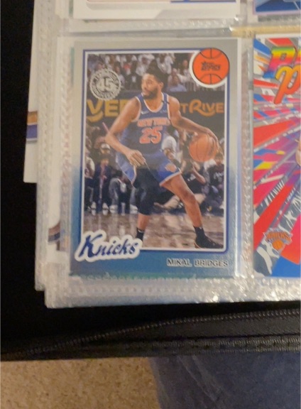 2023 Topps #15 Mikal Bridges — front
