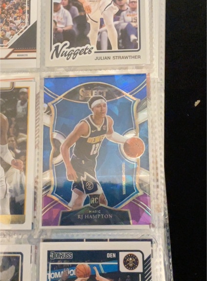 2019-20 Panini Select #RC RJ Hampton — front