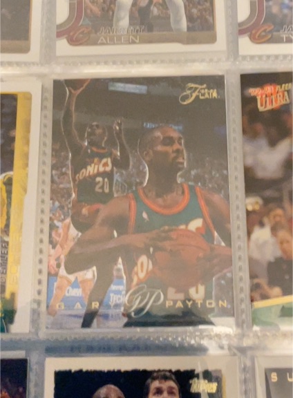 1992 Fleer Ultra #175 Gary Payton — front