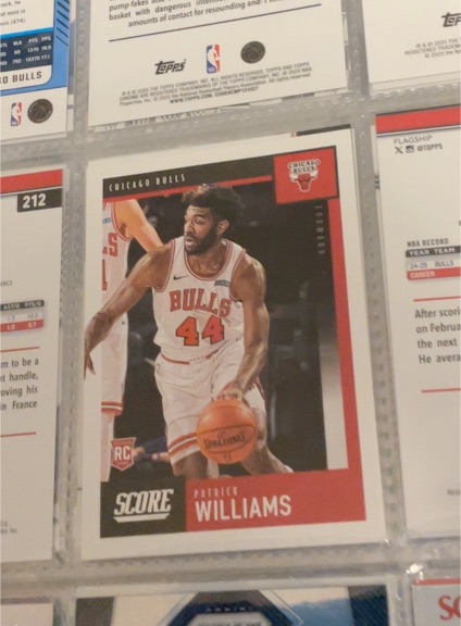 2020-21 Panini Chronicles Score #608 Patrick Williams — front